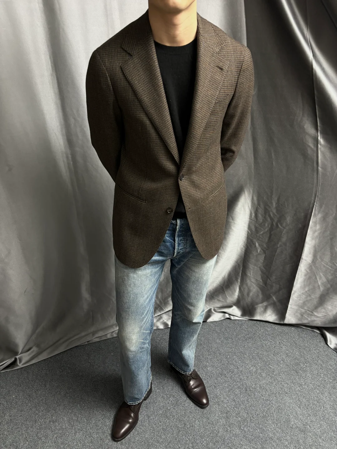 优秀产品！ACME CULITUM千鸟格格纹西装测评！