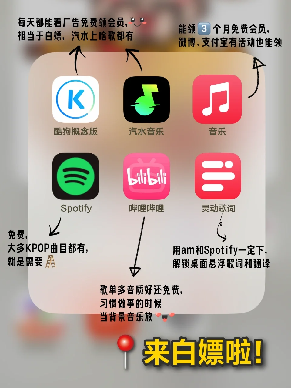 亲测好用的💰免费音乐APP及使用诀窍！