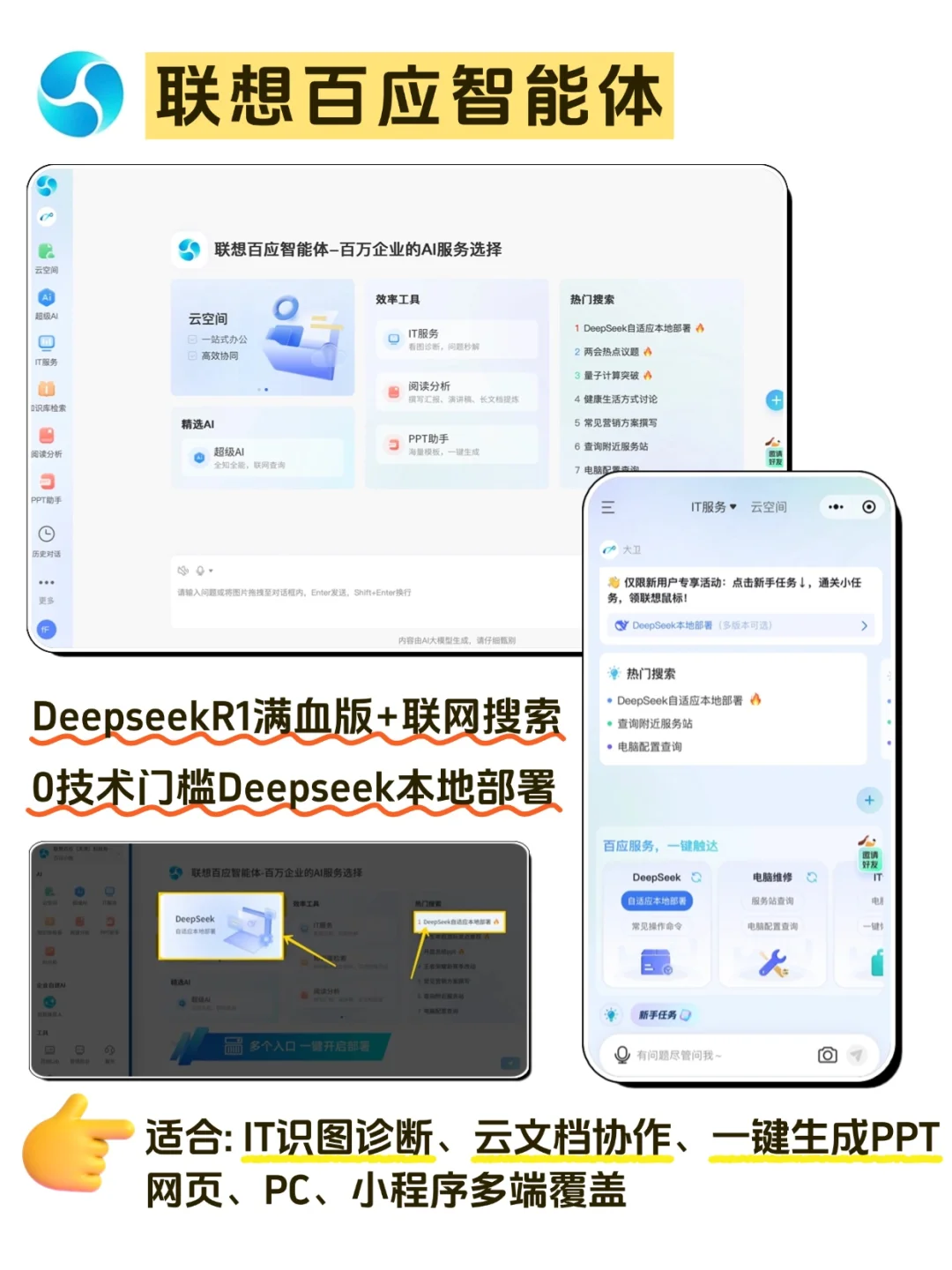 推荐8款已接入DeepSeekR1满血版的软件!