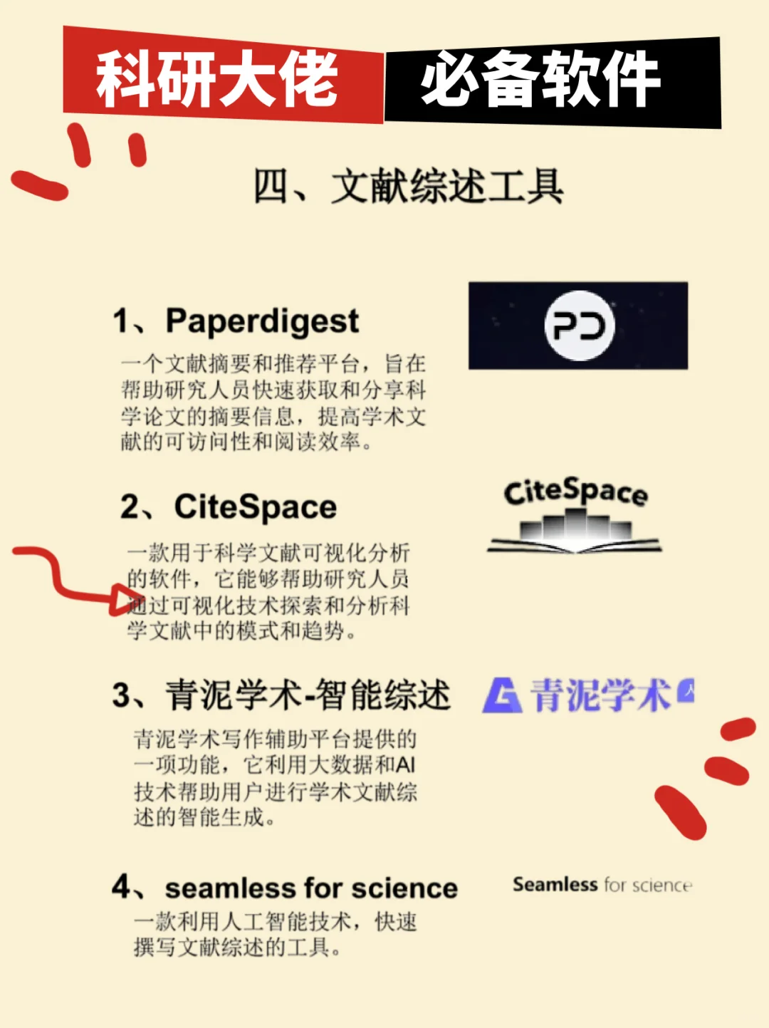 40款 科研新手必备科研工具！