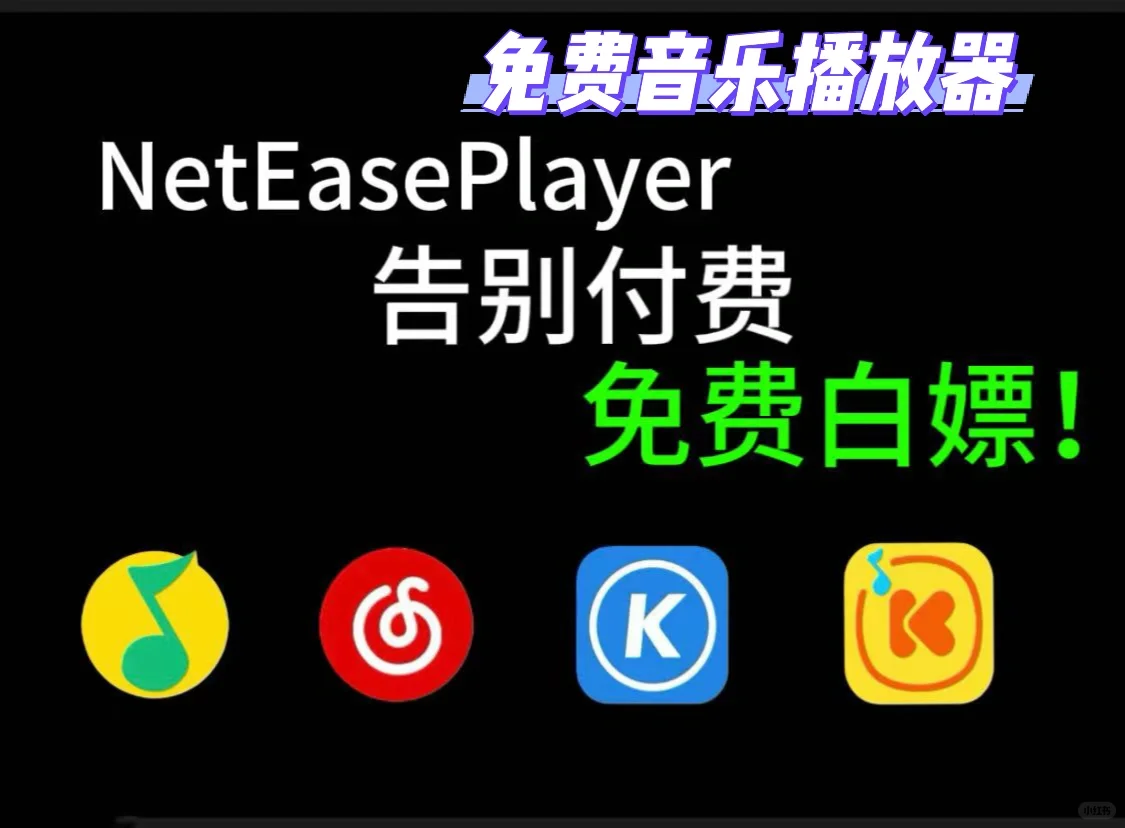 💡学生党&白嫖党狂喜！实现音乐自由！