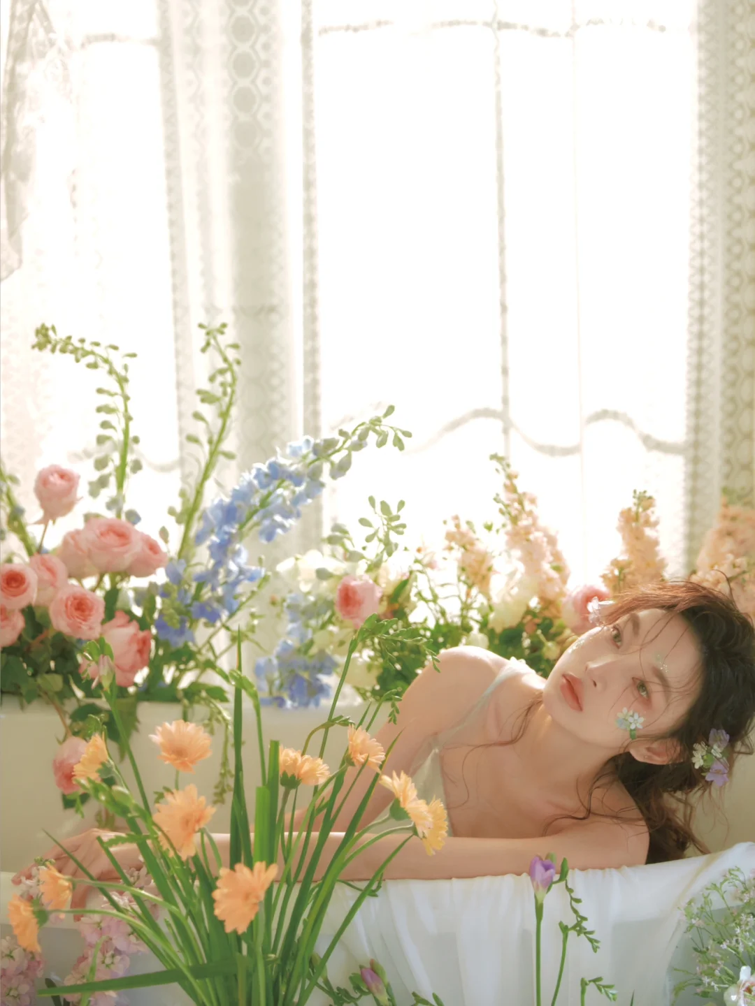 浪漫人间总是蓄满鲜花💐｜纯欲感拉满