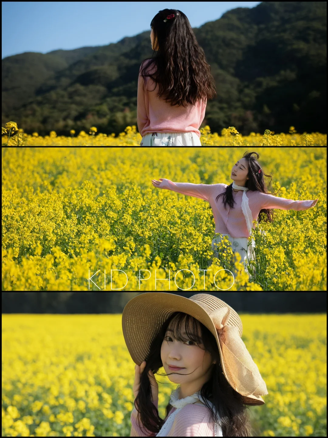 油菜花拍出油画感电影感一点点思路分享