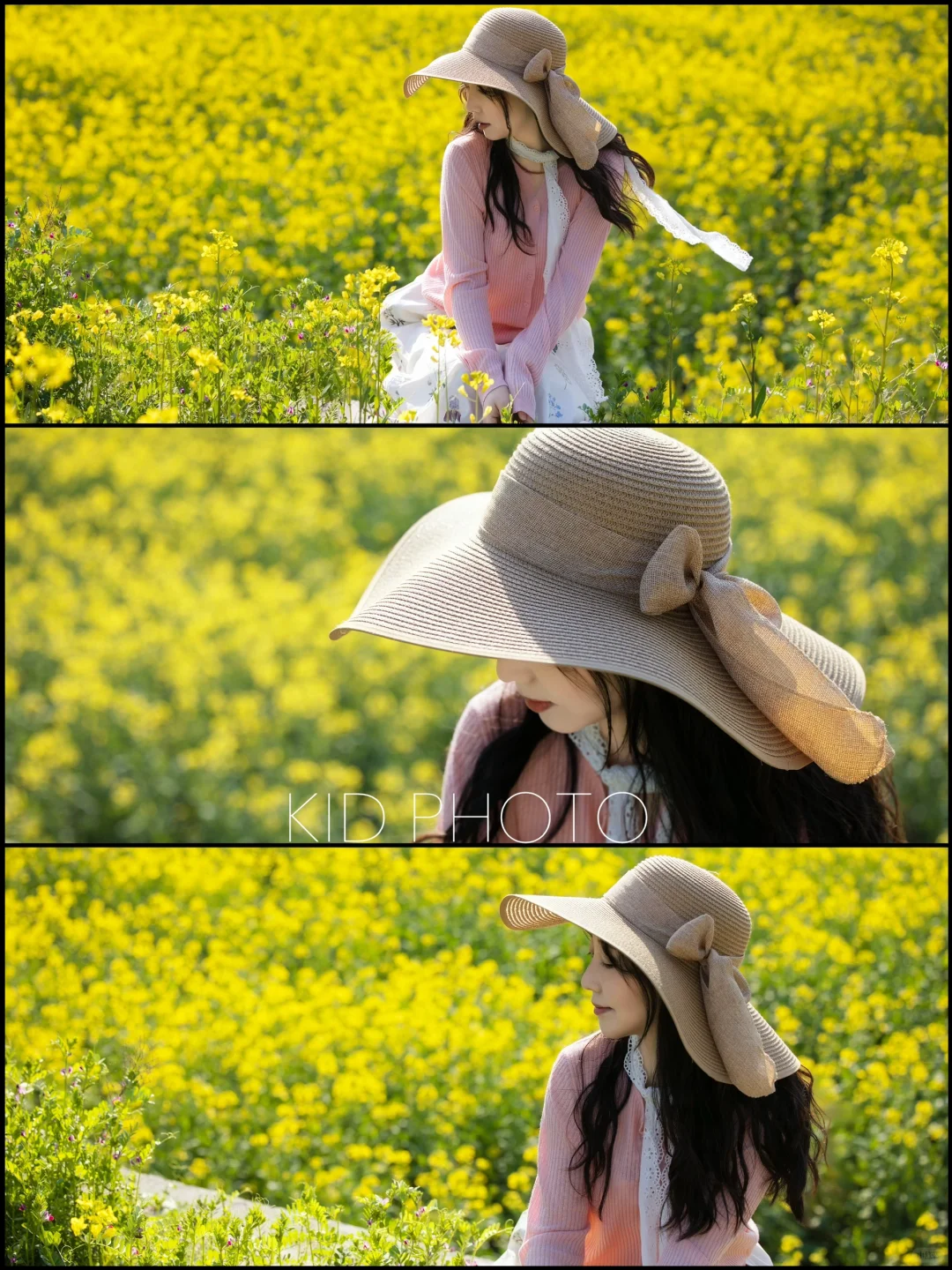 油菜花拍出油画感电影感一点点思路分享