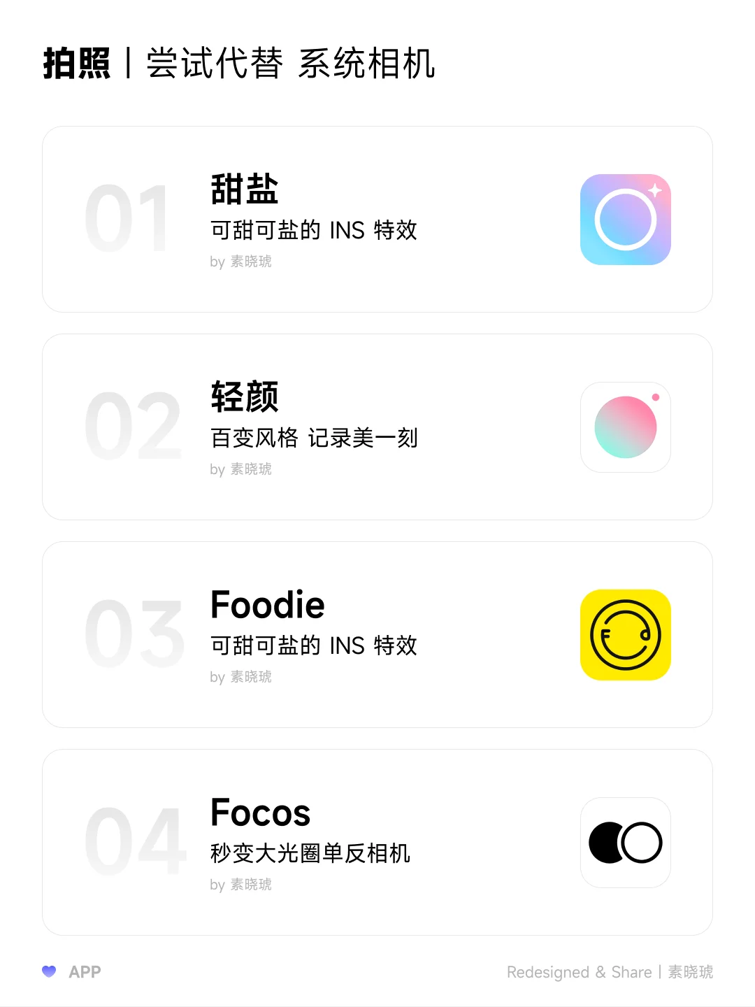 博主自用16款APP|拍照、修图、排版 一条龙