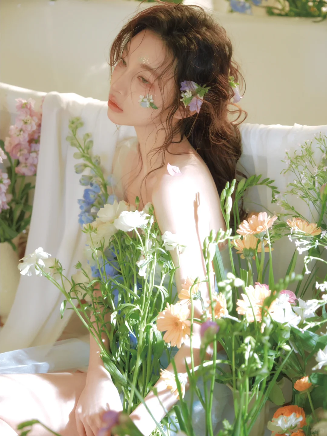 浪漫人间总是蓄满鲜花💐｜纯欲感拉满