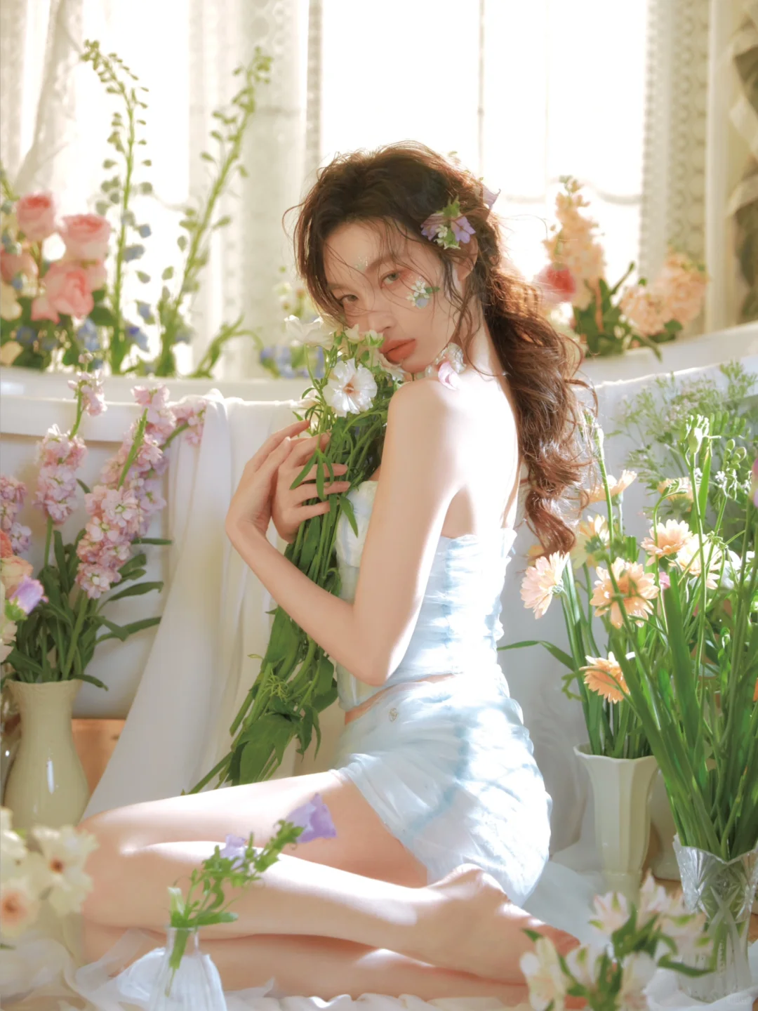 浪漫人间总是蓄满鲜花💐｜纯欲感拉满