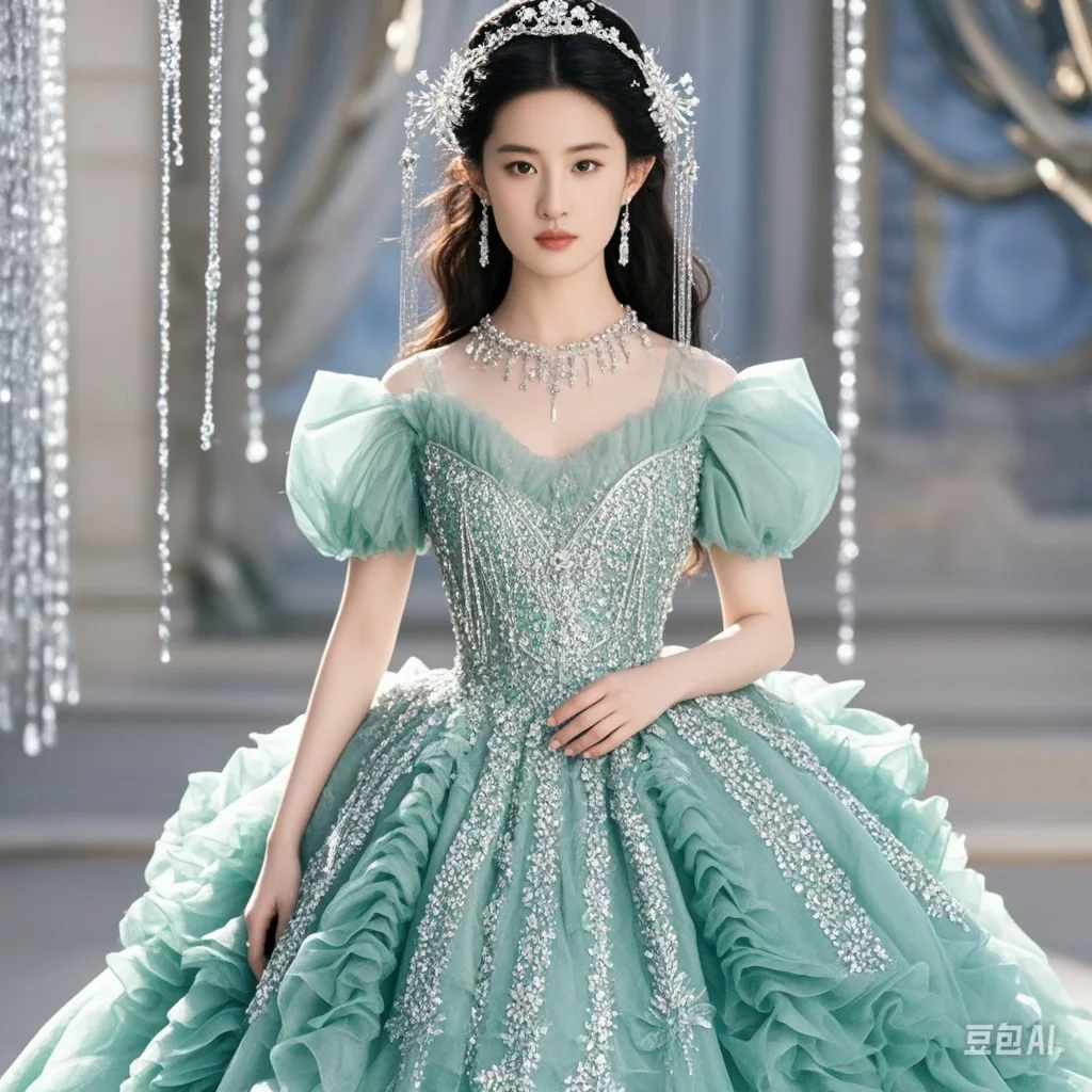 青色的菲菲公主，真的太美了😱😱😱