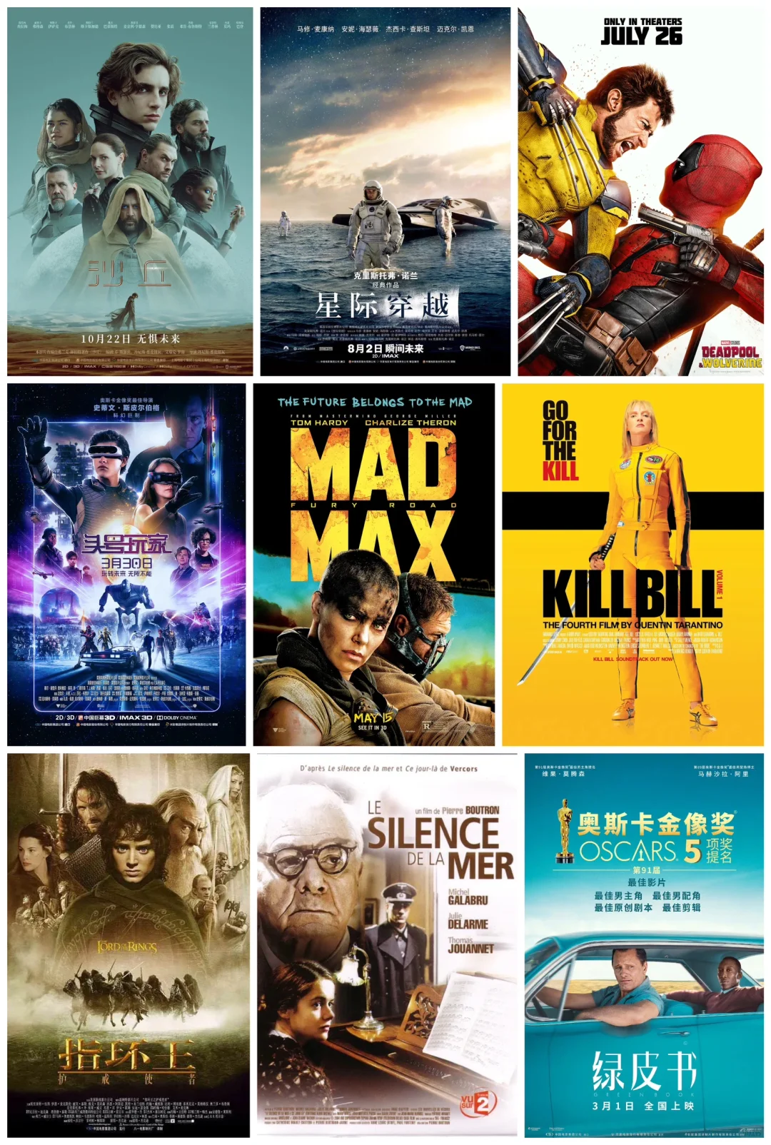 喜欢的欧美电影