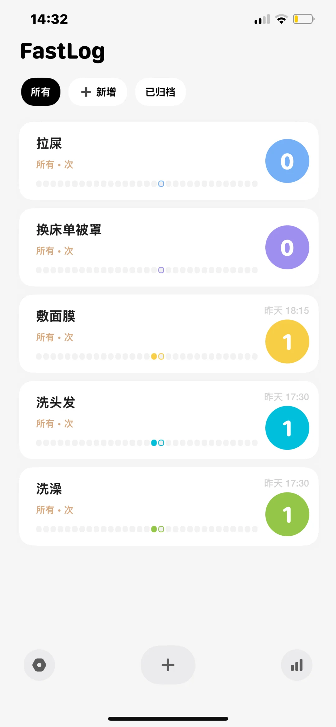 记录习惯小众APP