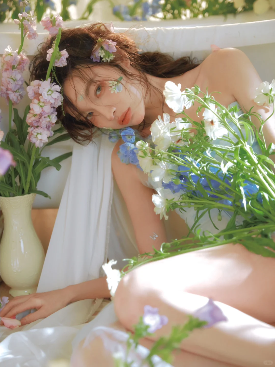 浪漫人间总是蓄满鲜花💐｜纯欲感拉满