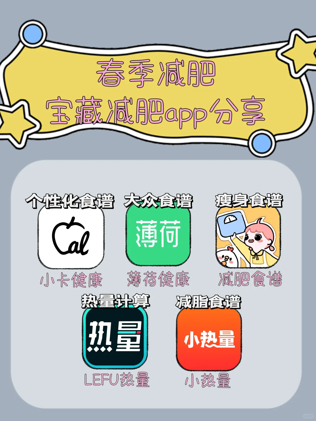 春季减肥宝藏减肥app分享来啦～