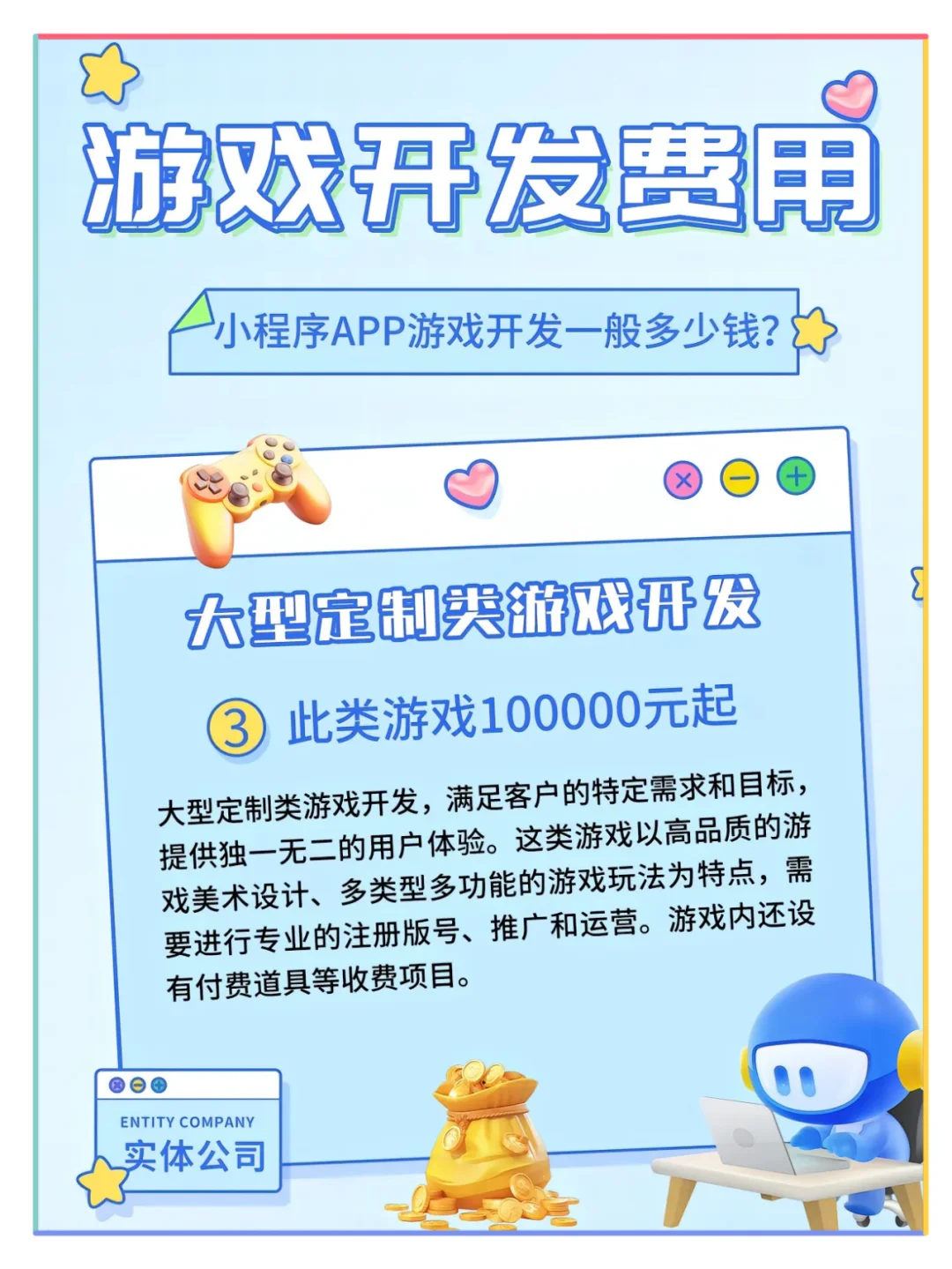 2025年小程序APP游戏开发一般需要多少钱？