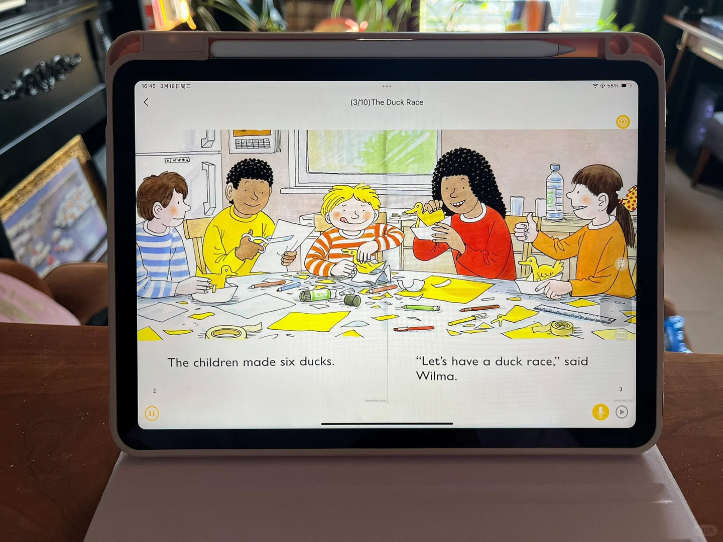 👍爆赞这个牛津树绘本app，✨免费的很好用