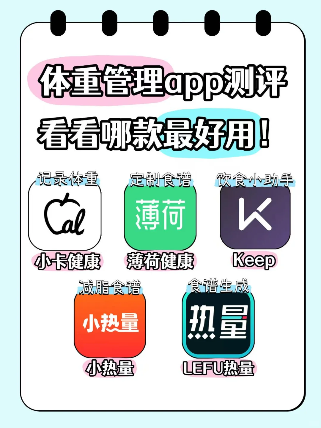 体重管理app测评哪款最好用🙋‍♀️
