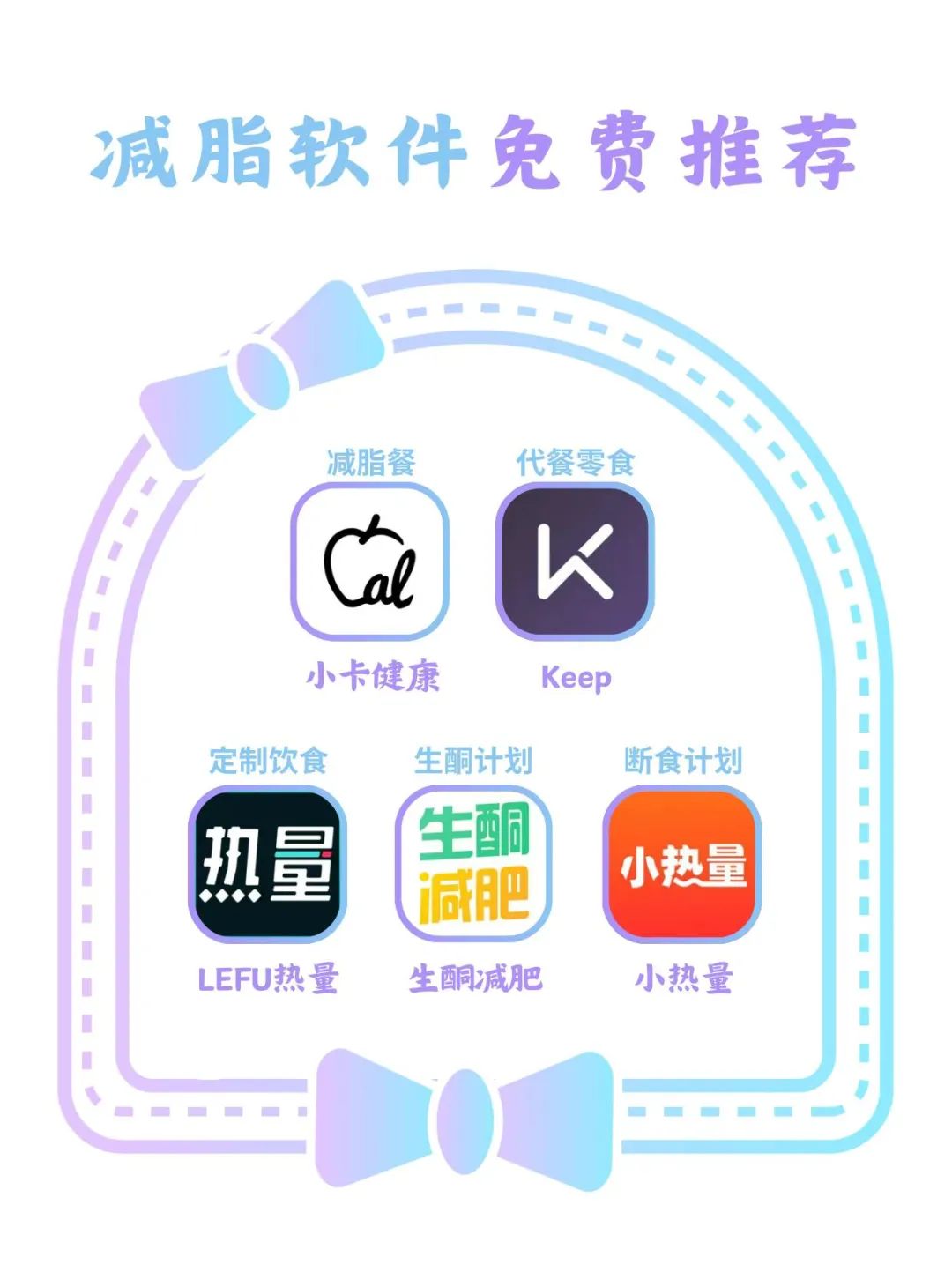 减脂软件免费推荐！春季瘦下来必备