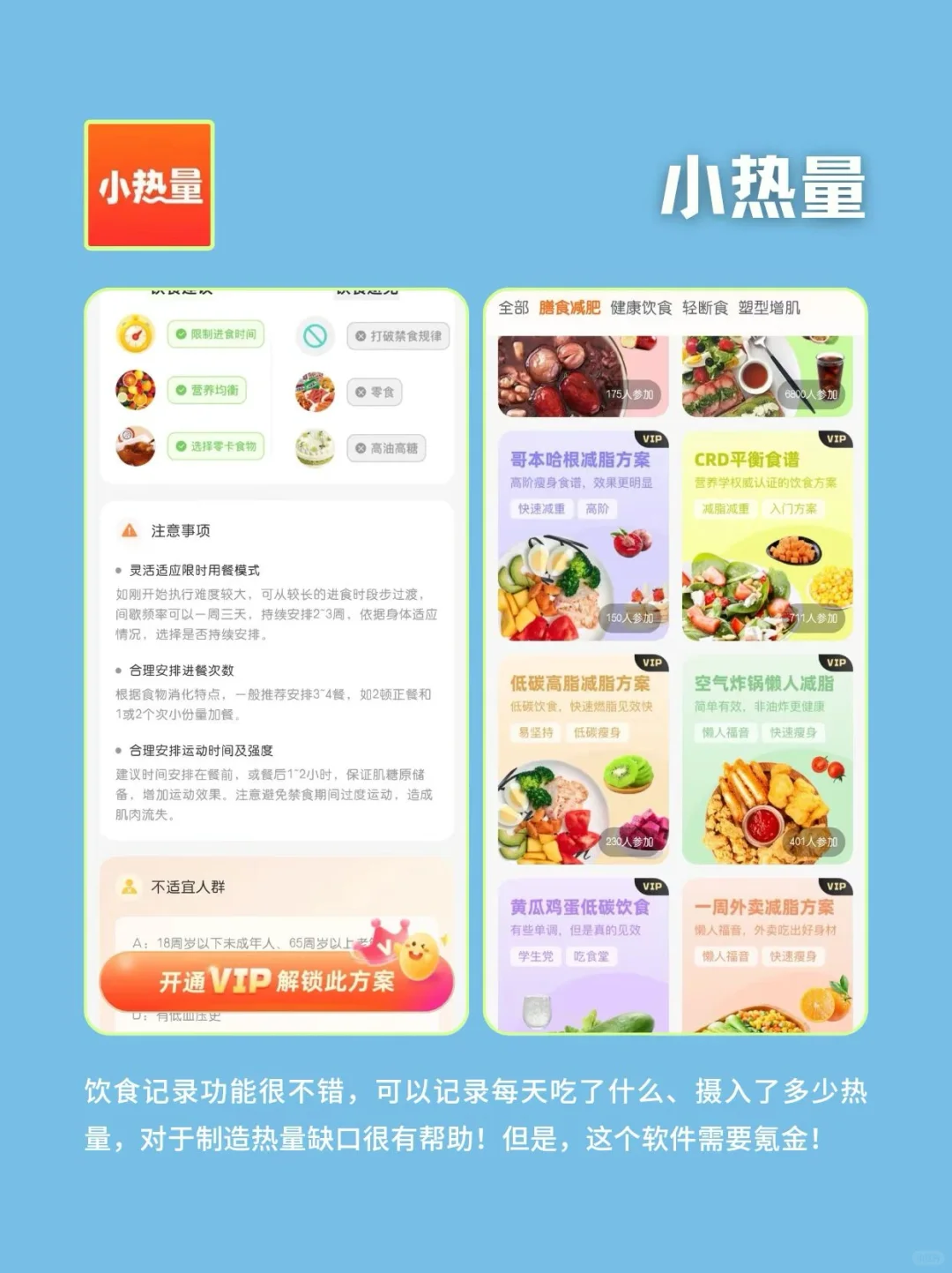 减脂软件免费安利‼️坚持下来真的有用