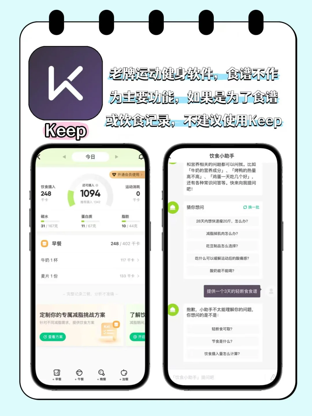体重管理app测评哪款最好用🙋‍♀️