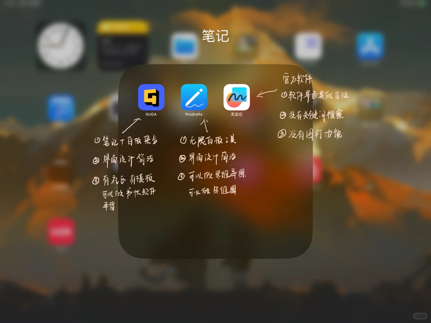 iPad笔记软件分享