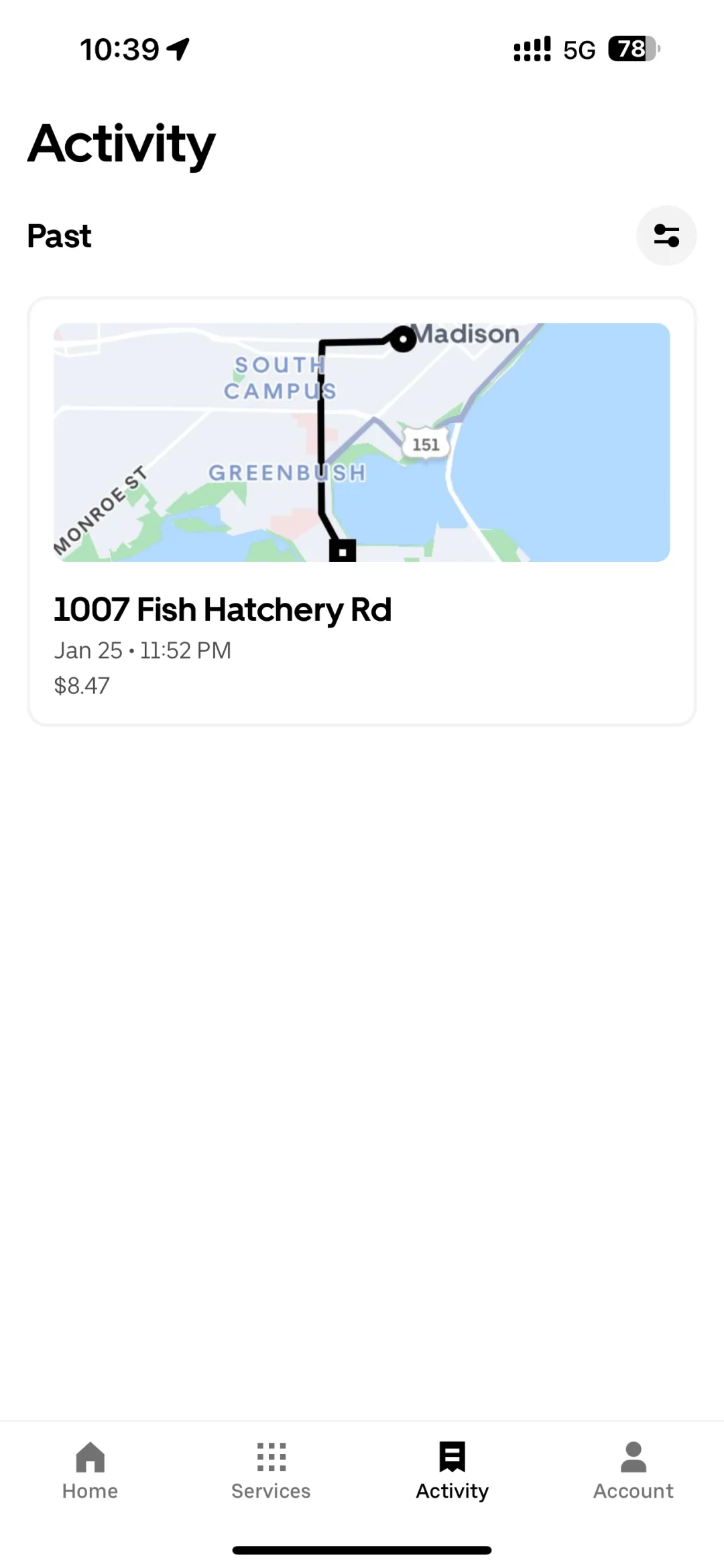 新注册的Uber里为什么有其他人的行程信息？