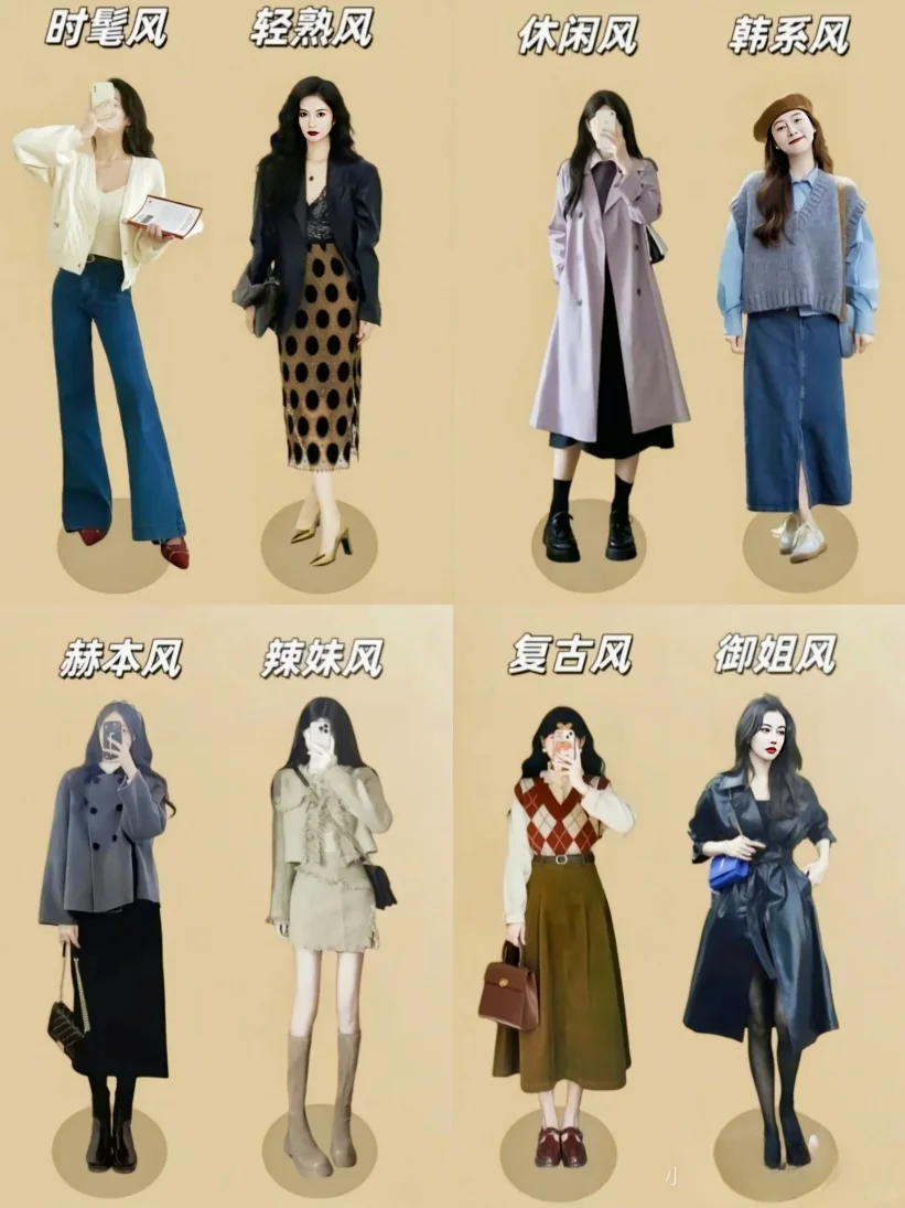 25 年春季炸街穿搭，抄作业啦