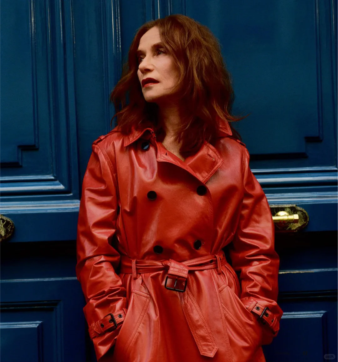 法国女演员伊莎贝尔·于佩尔时尚封面