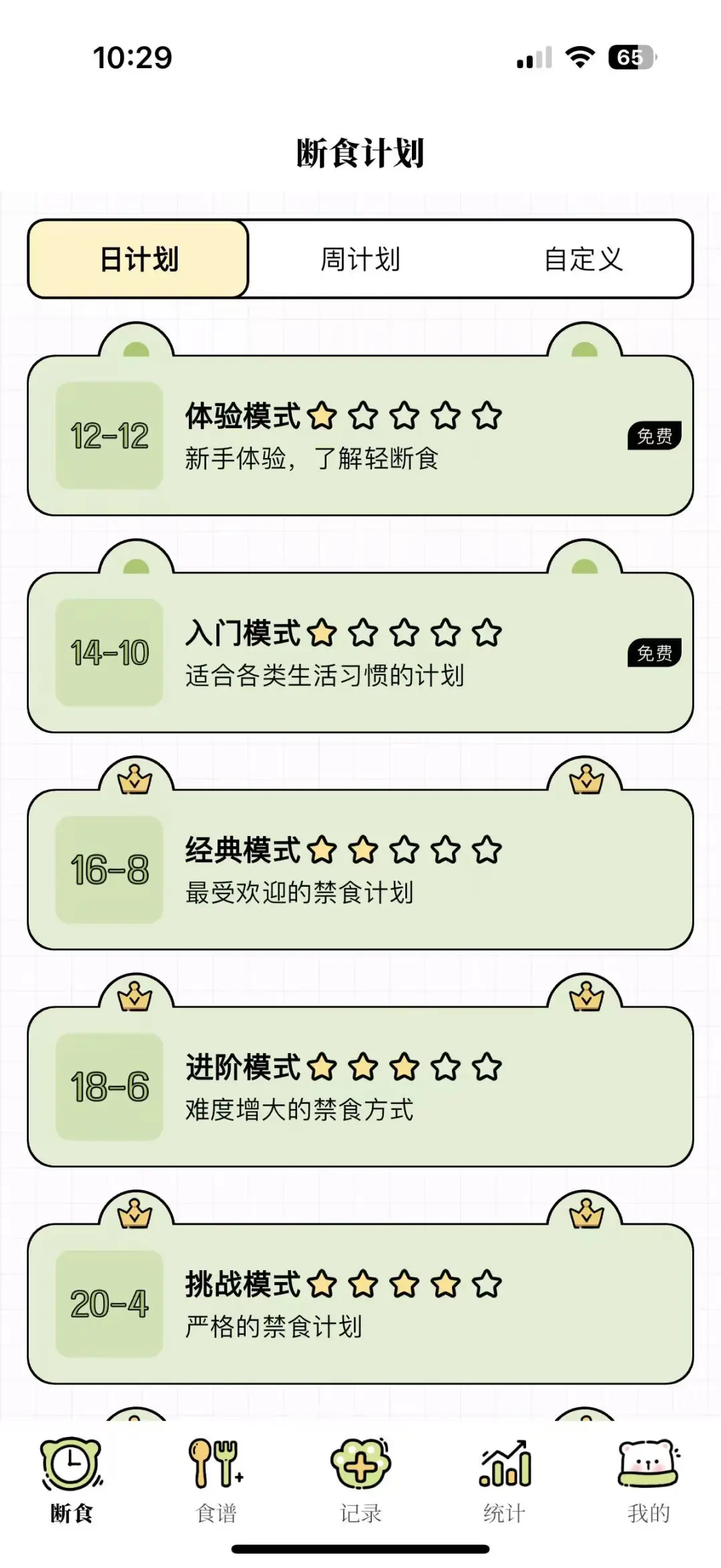 推荐一个可爱又好用的轻断食APP！！！