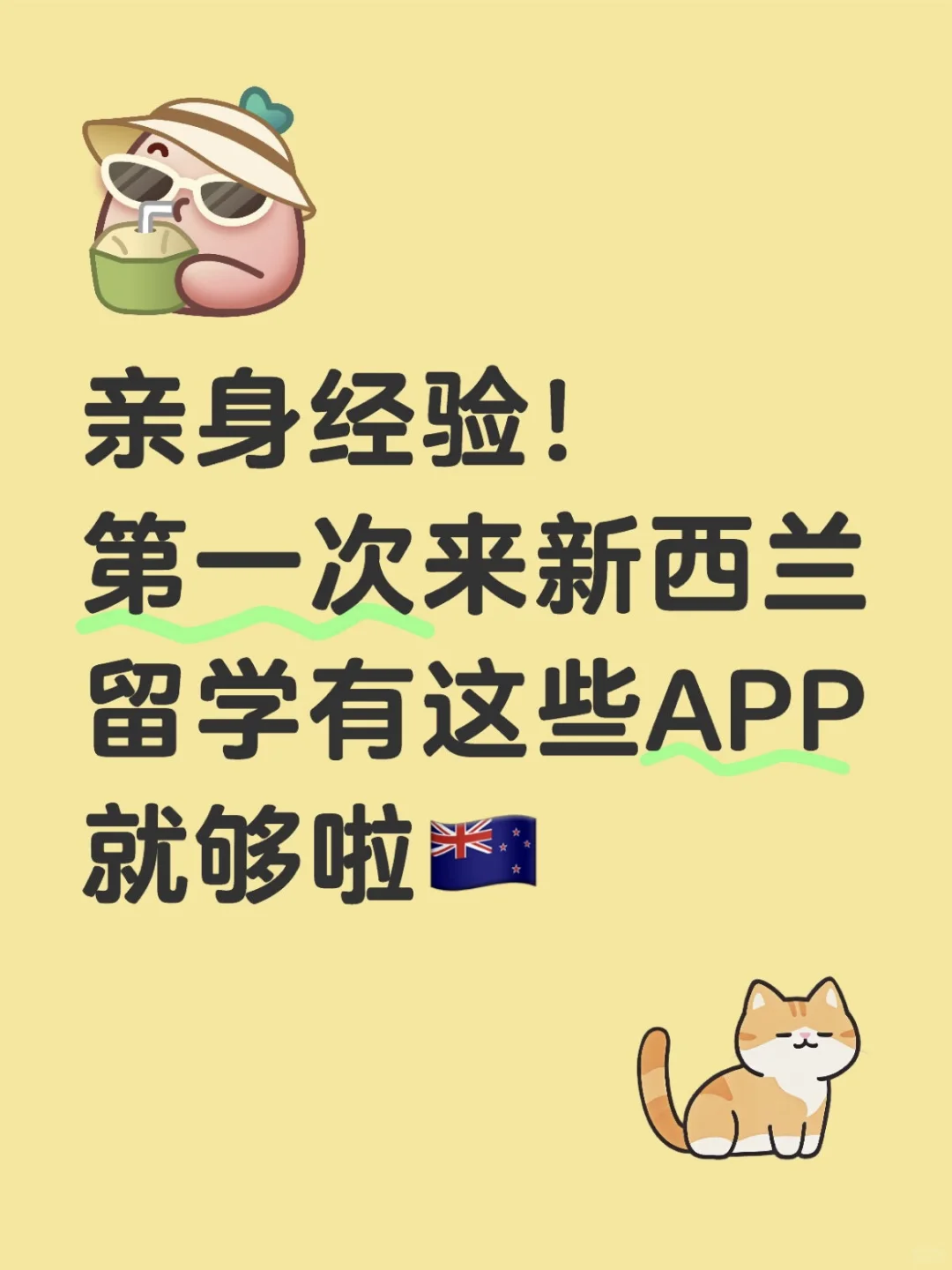 亲身经验!来新西兰留学有这些APP就够啦