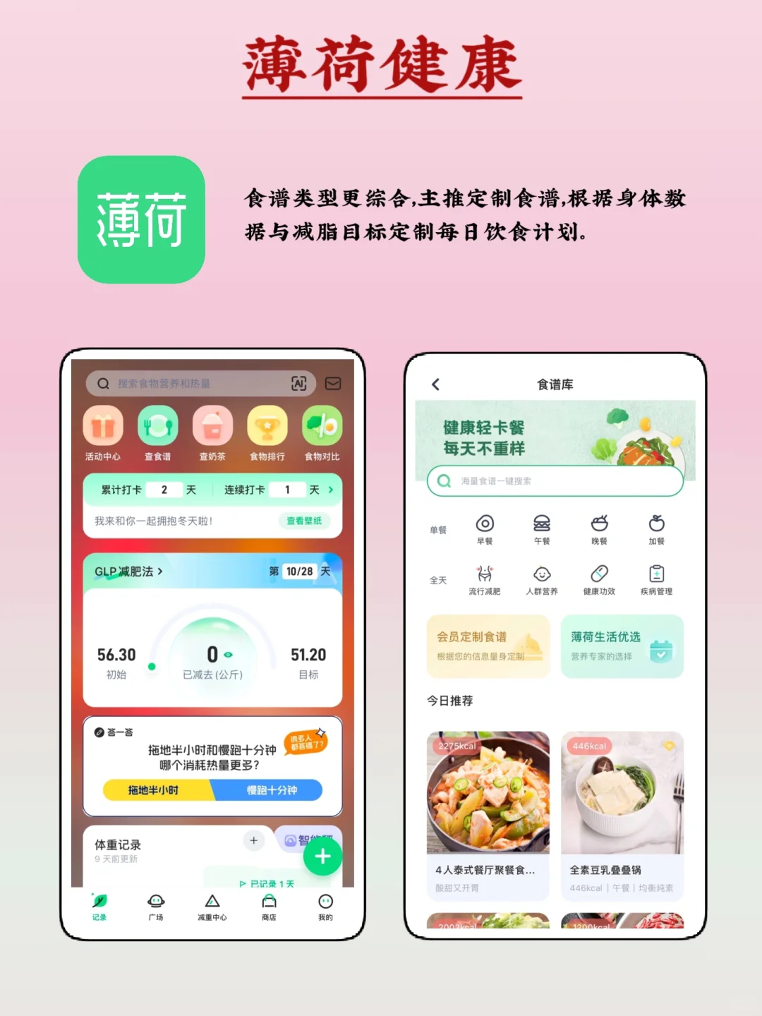 减肥APP推荐✨，轻松开启减脂之旅