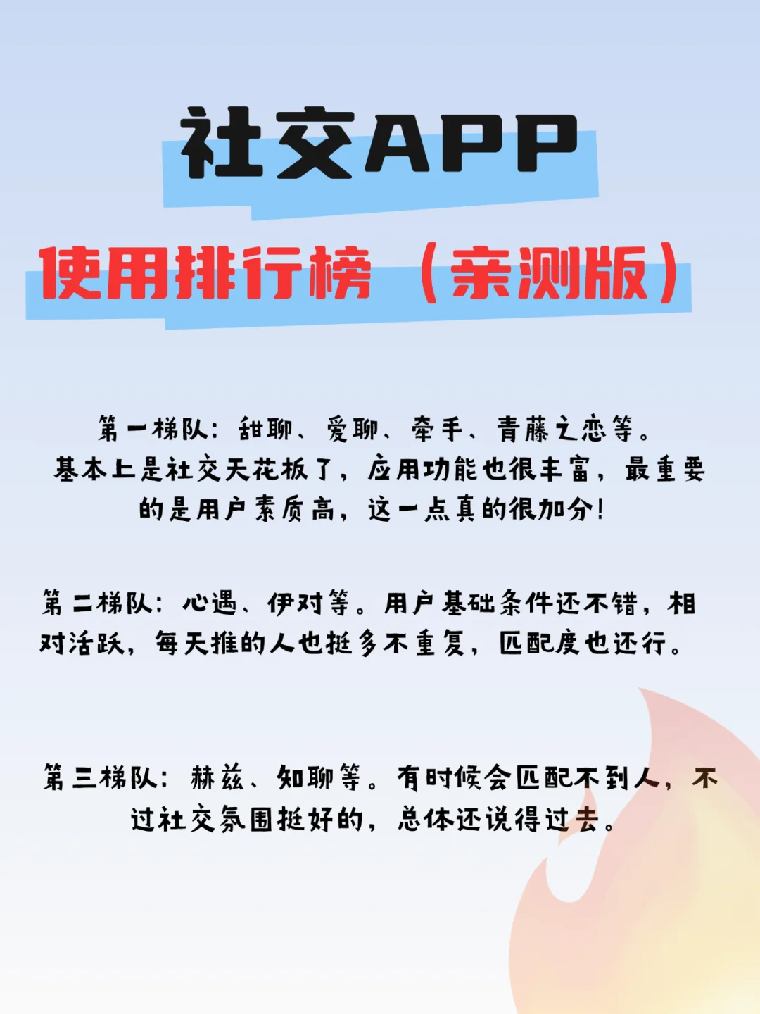 什么！社交软件也有排行榜啦？！