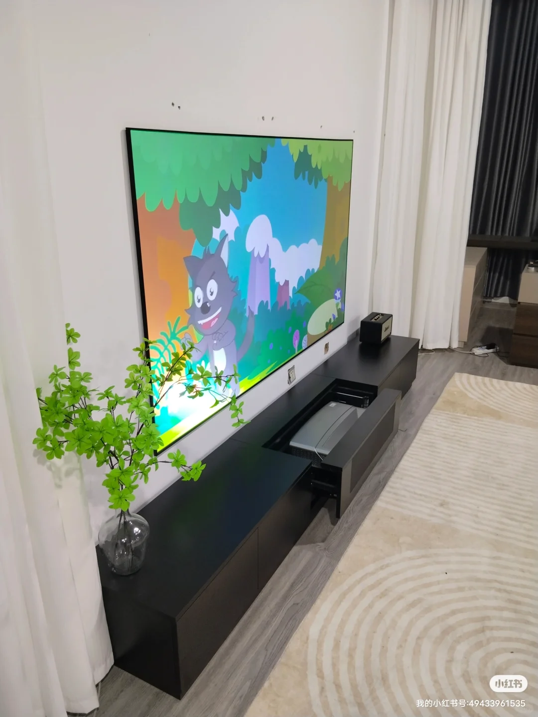 海信激光电视专用电动伸缩柜