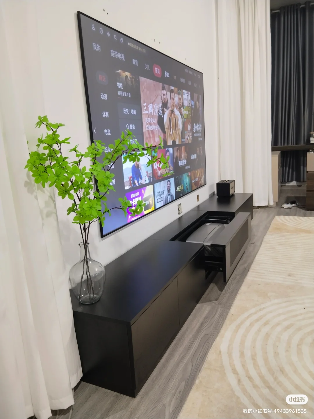 海信激光电视专用电动伸缩柜