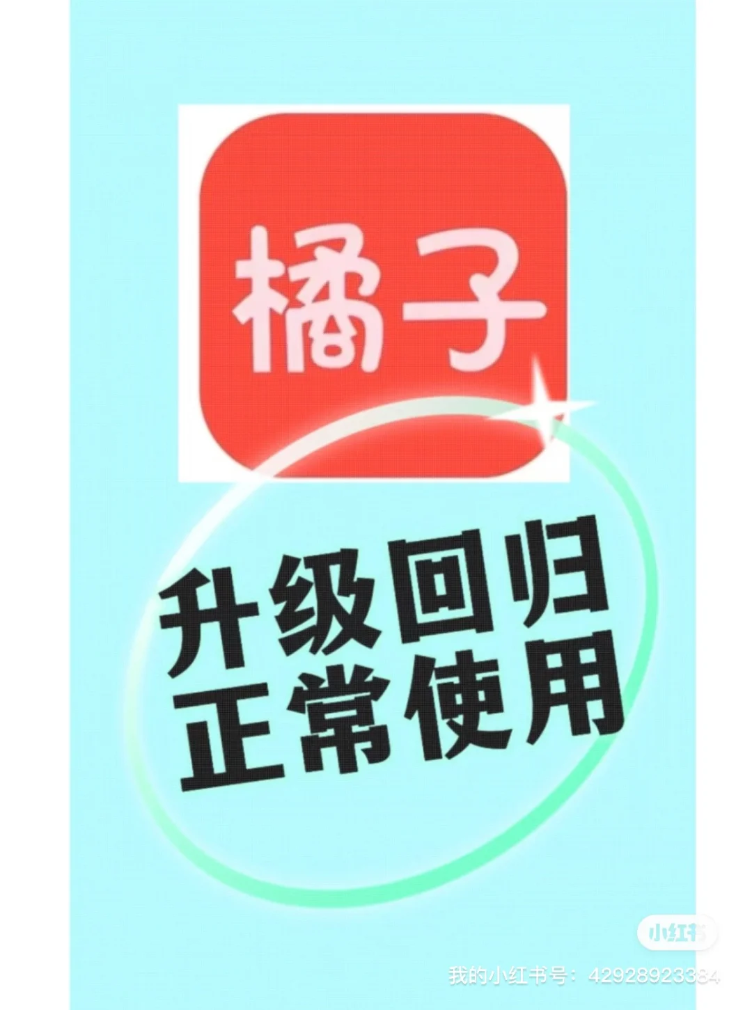 橘子升级回归了！