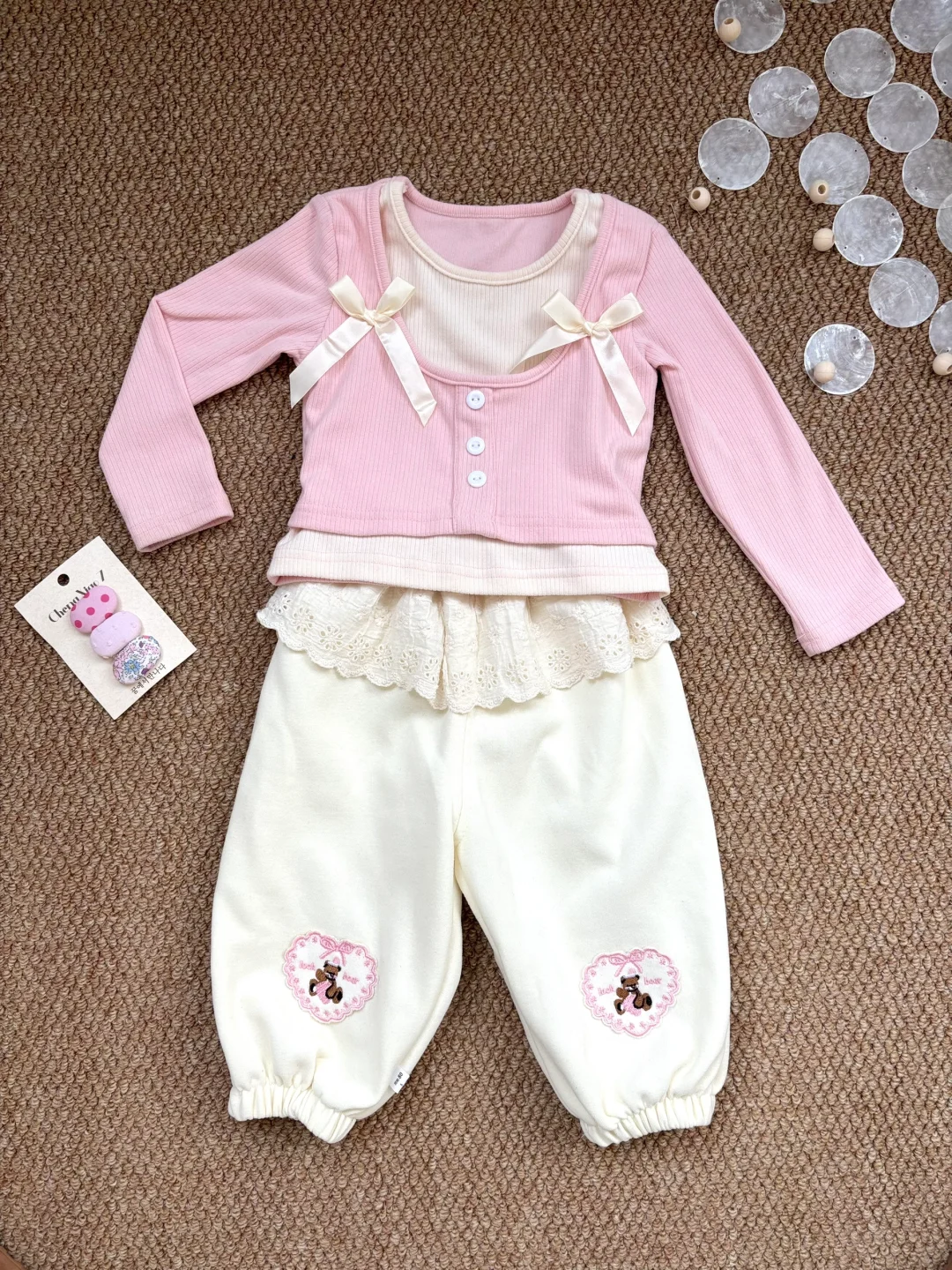 一岁➕女宝宝春季穿搭～每一套都好喜欢🍄