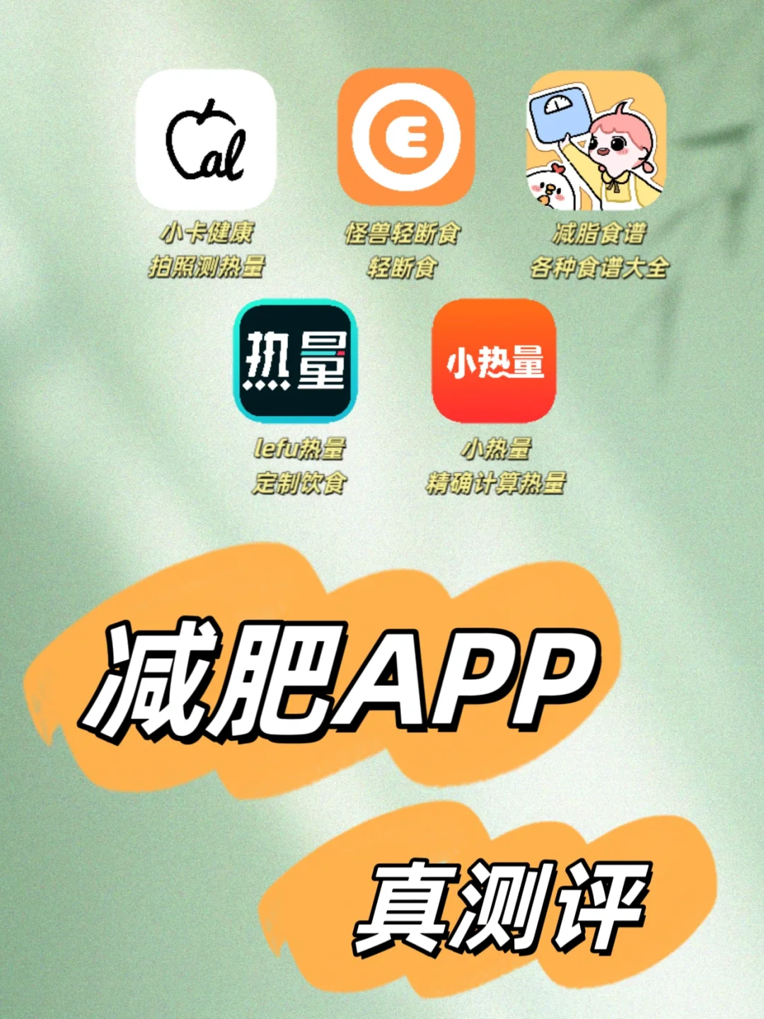 减脂必备！这几款减脂APP绝了