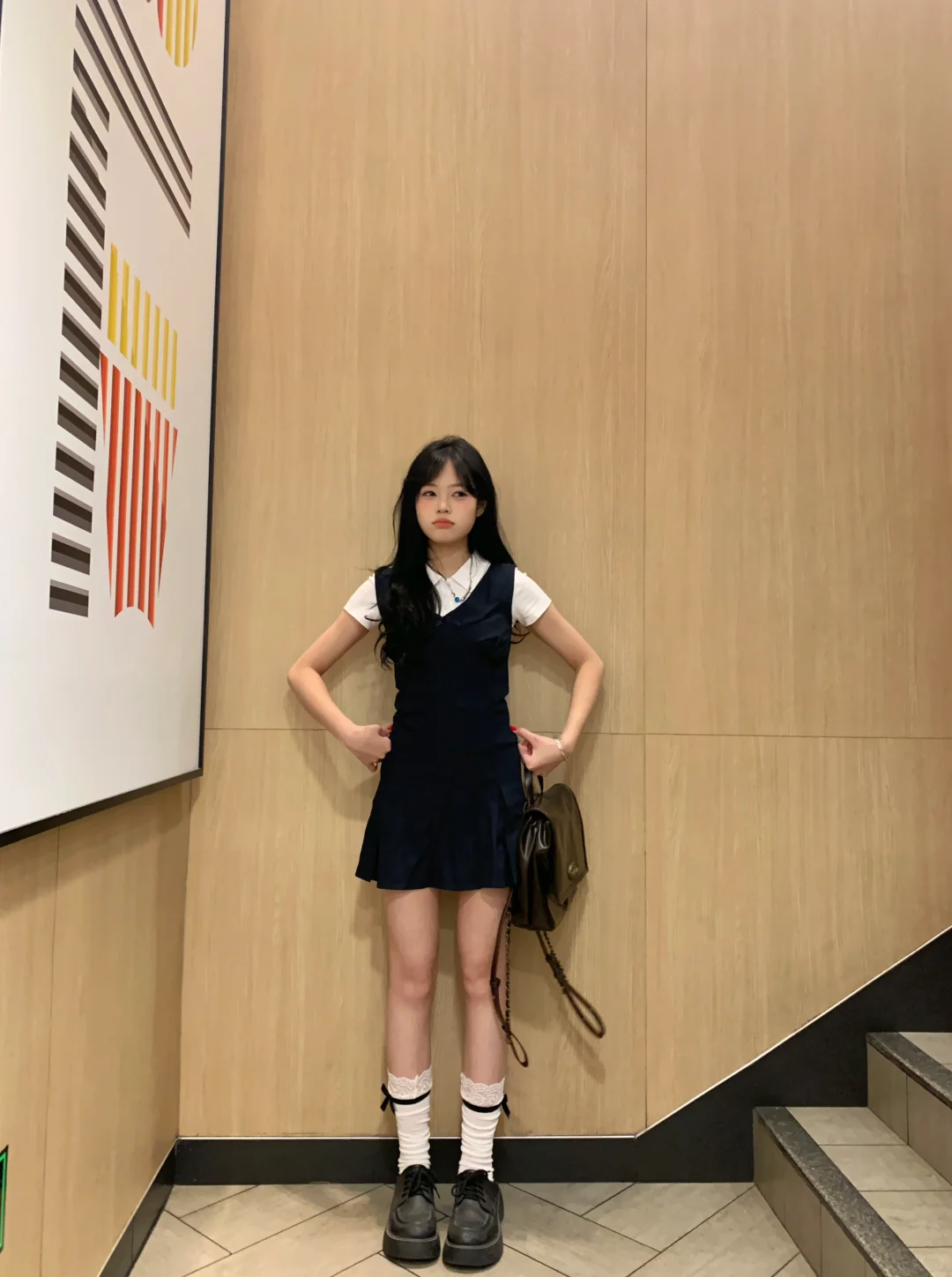 160｜90便宜衣服贵贵穿！好韩系的一套！！！