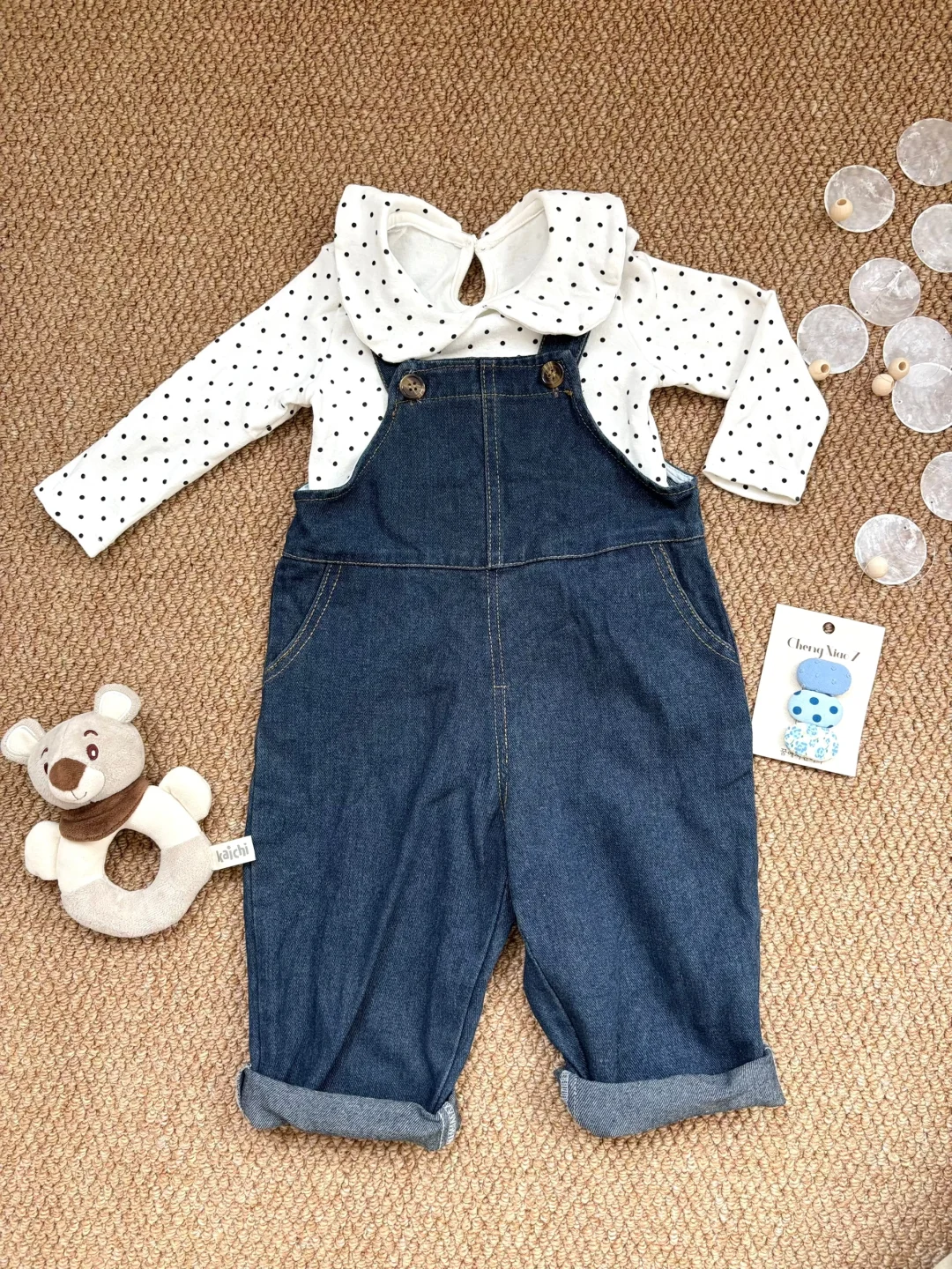 一岁➕女宝宝春季穿搭～每一套都好喜欢🍄