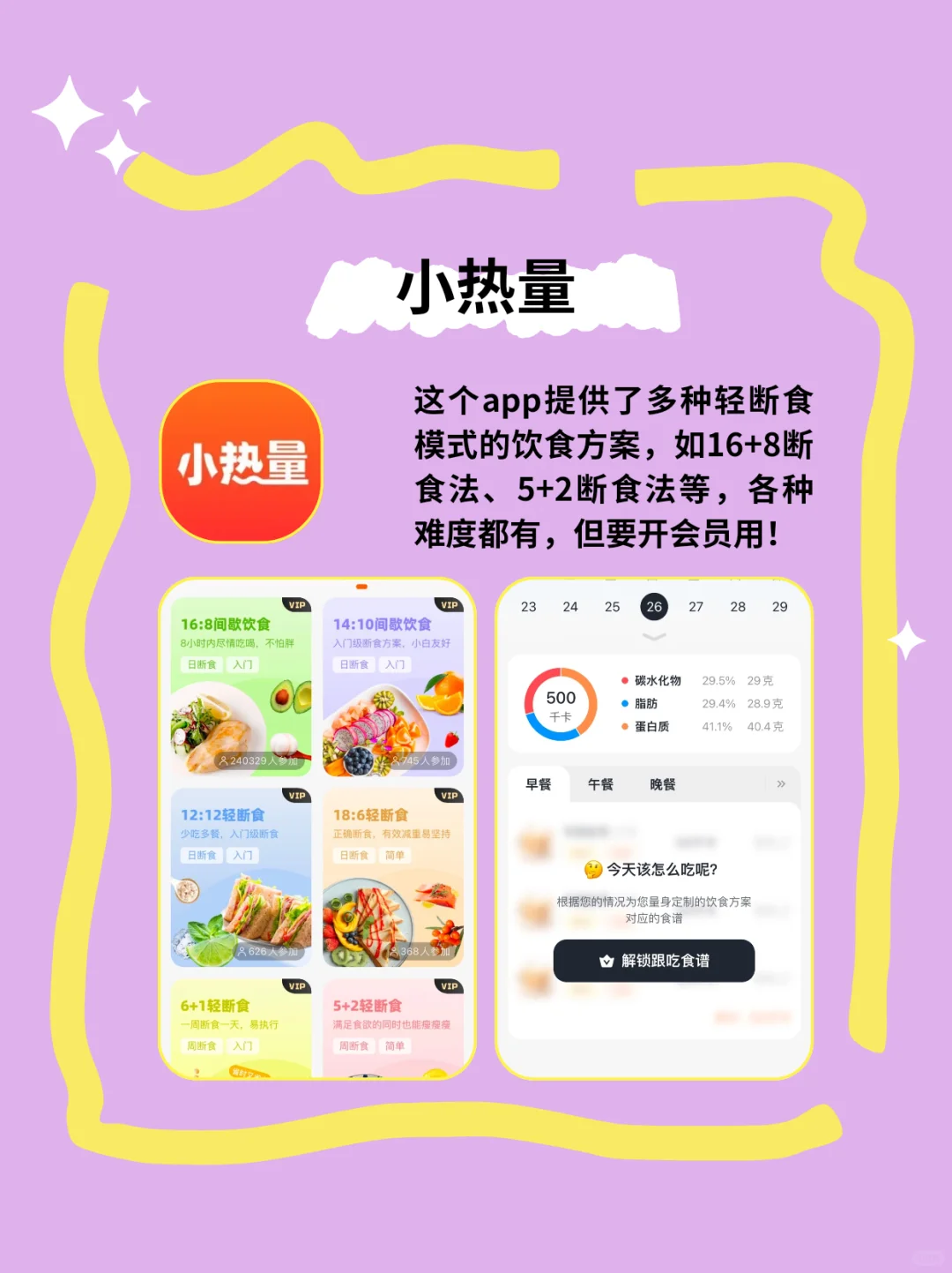 6个体重管理App，帮你快速掉秤