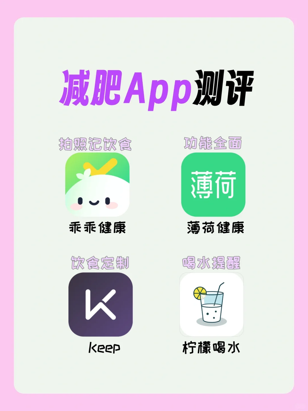 减肥必备app清单，助你高效瘦身
