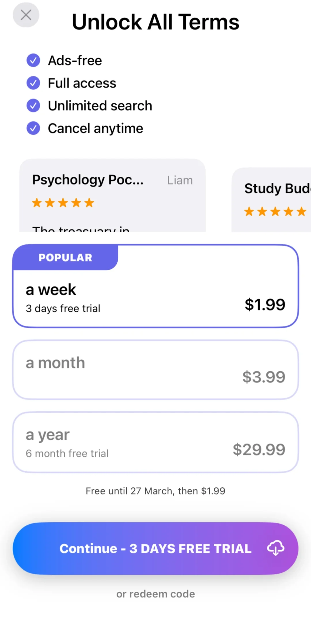 今日ios限免app 心理学辞典