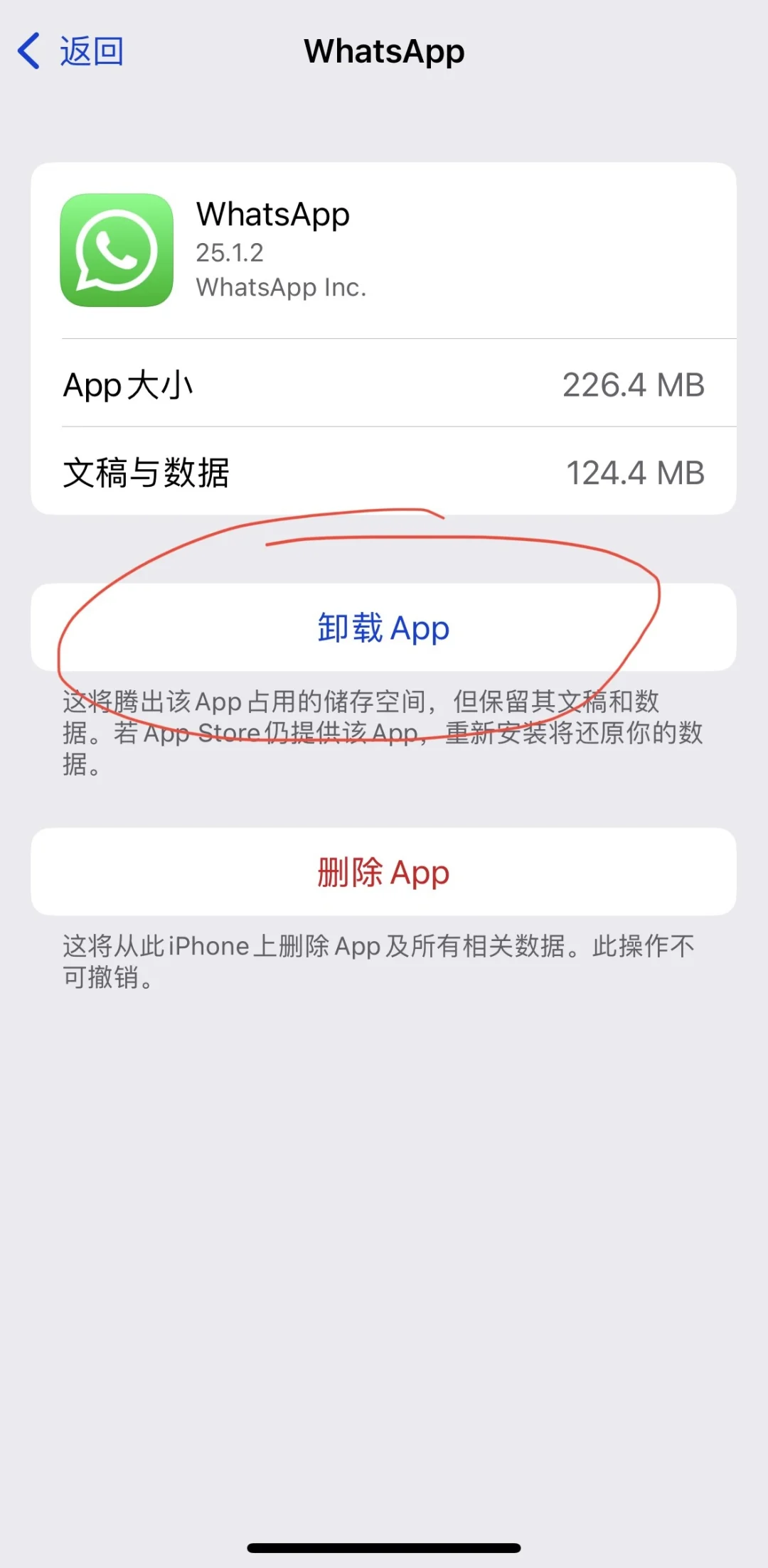 苹果手机WhatsApp更新，简单有效