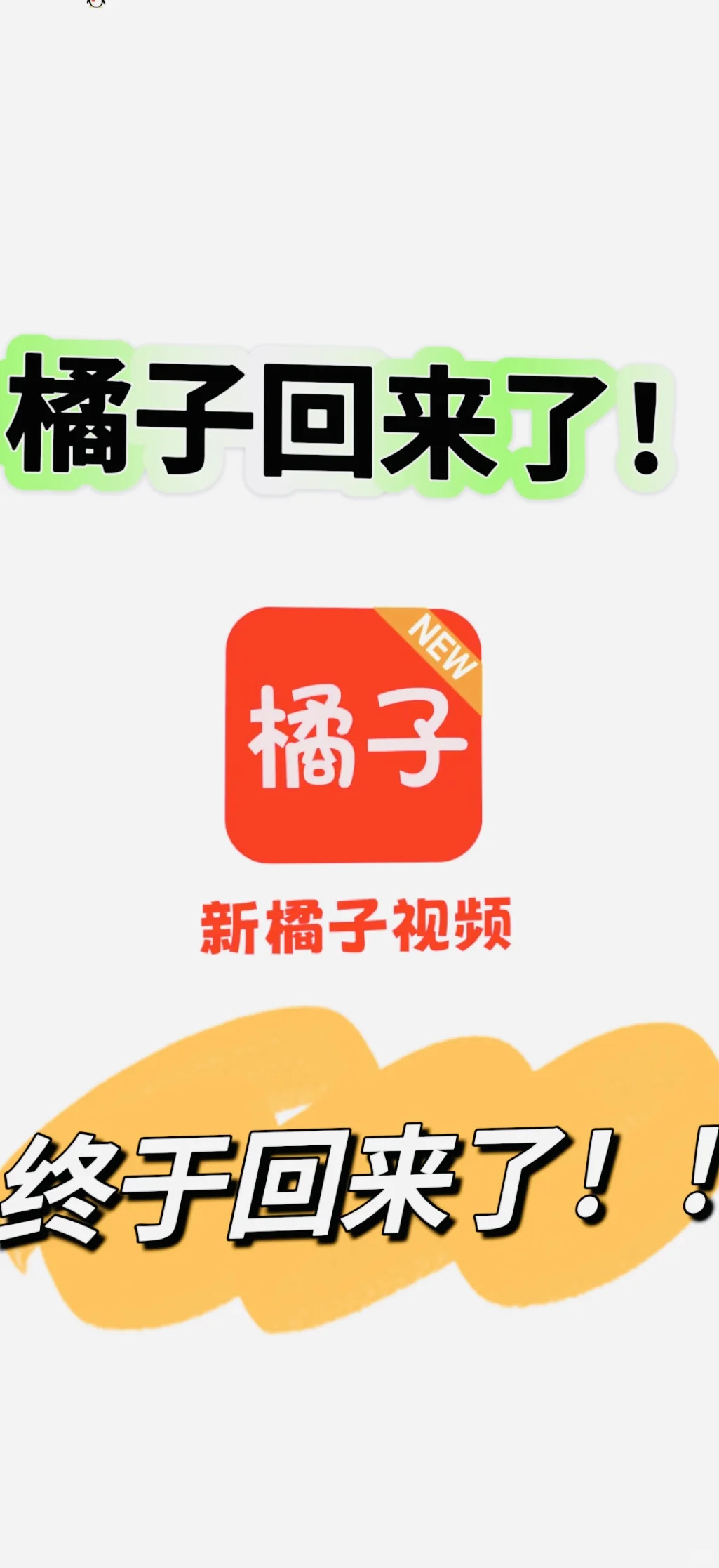 姐妹们，橘子🍊回归了