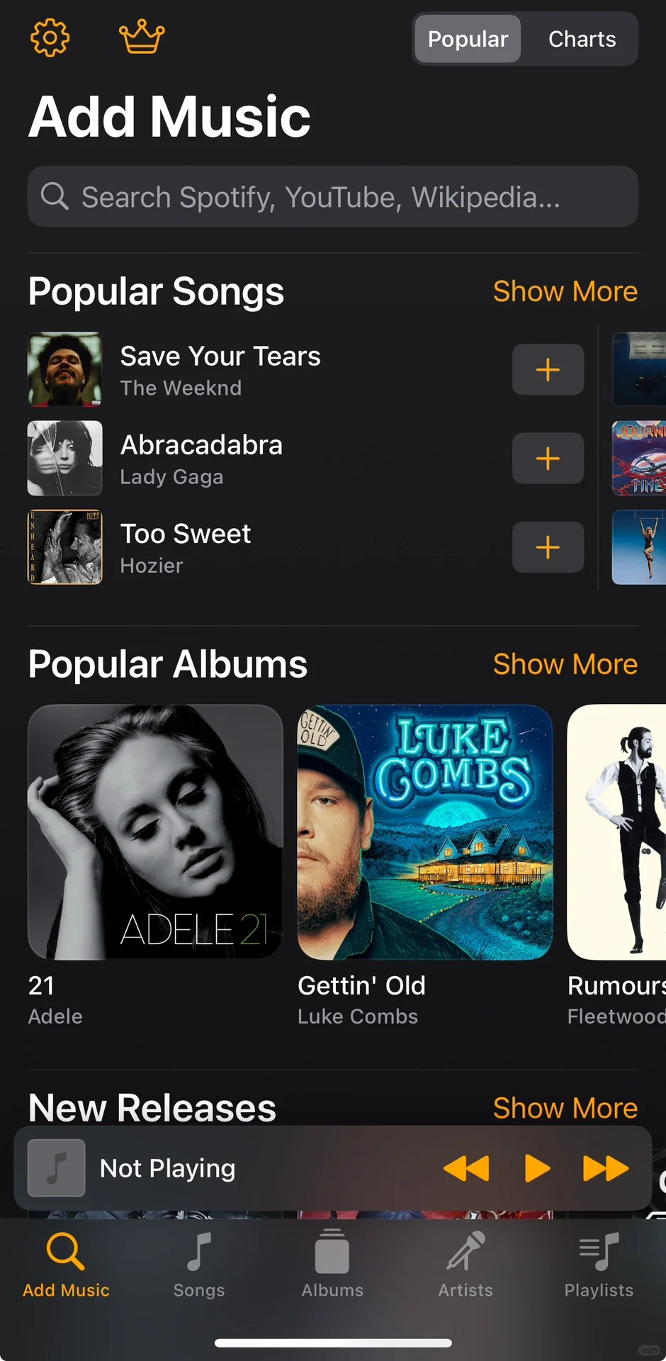 分享一款免费听歌的app
