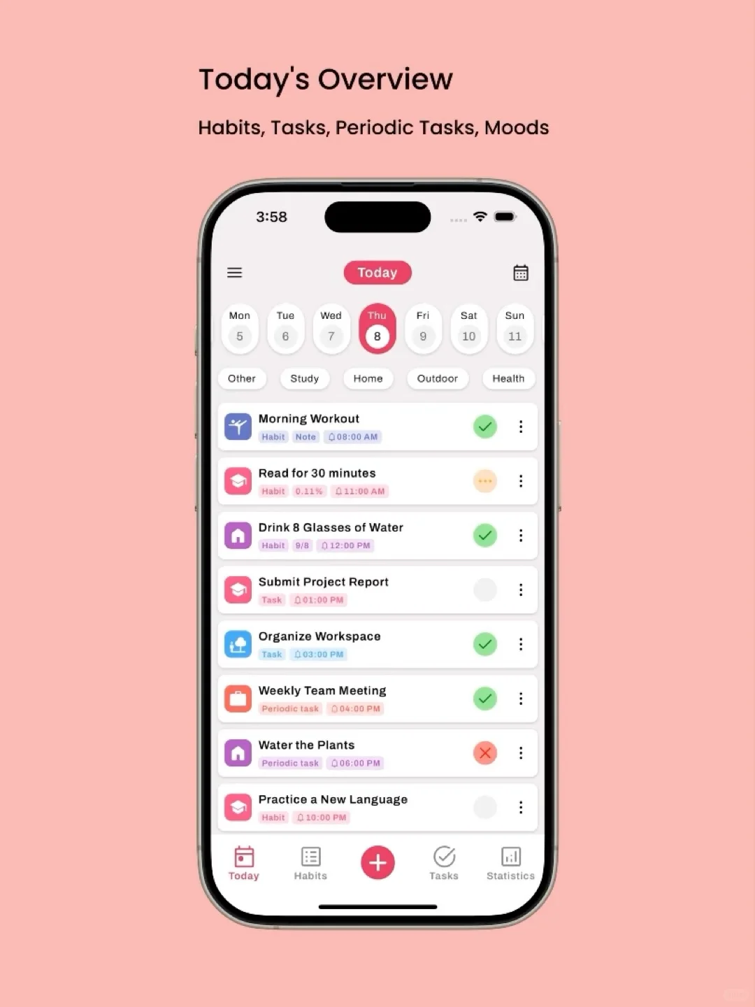 iOS 限免 - 习惯追踪器
