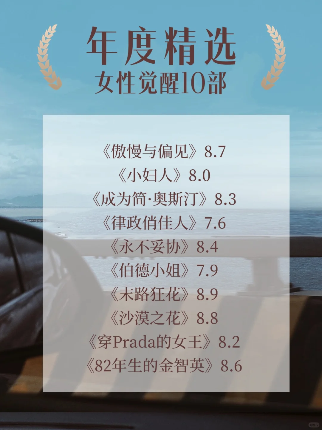 从迷茫到大女主❗️独处必刷的60部王炸电影