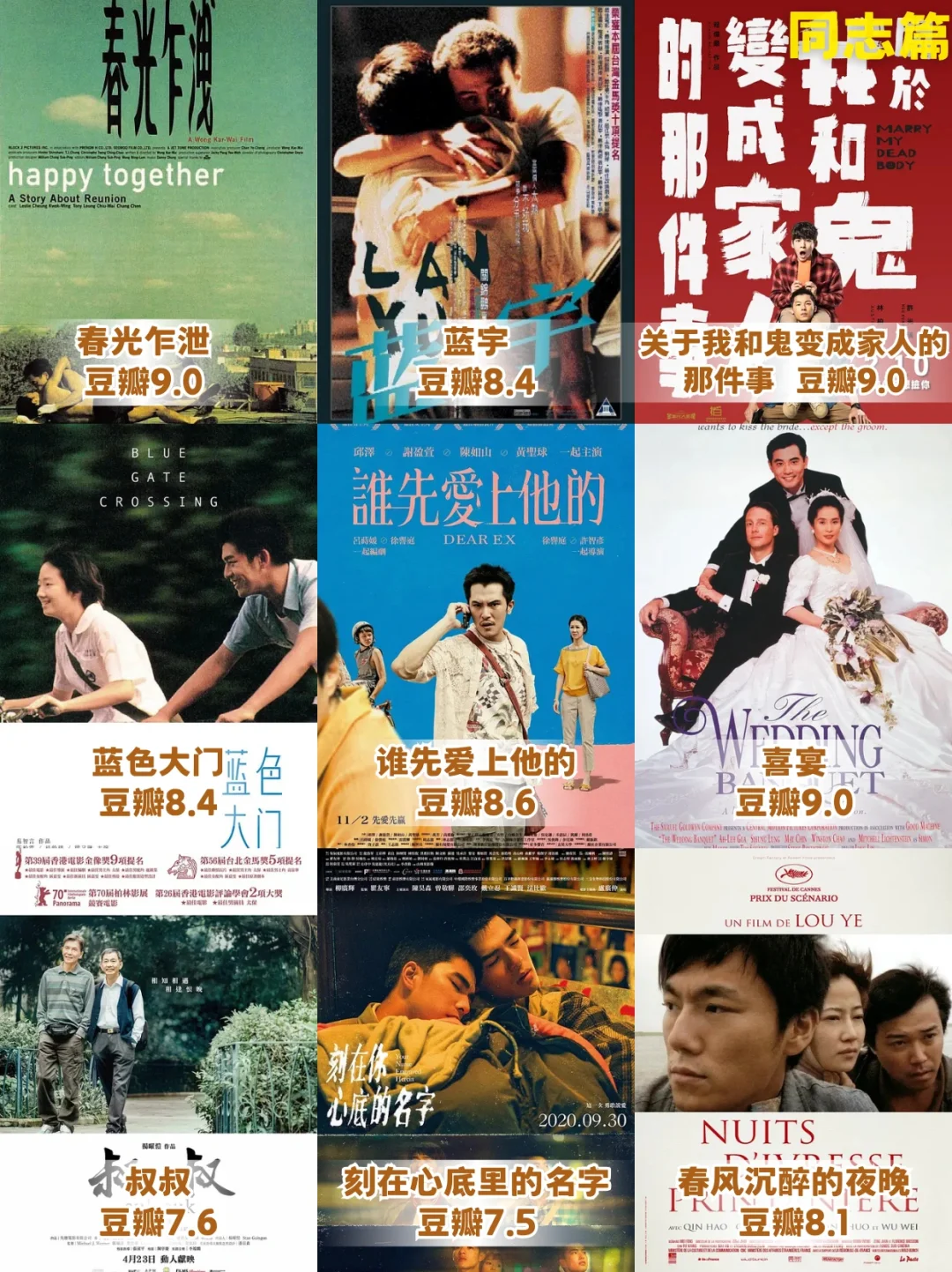 【126部同性电影大合集❗️❗️❗️】