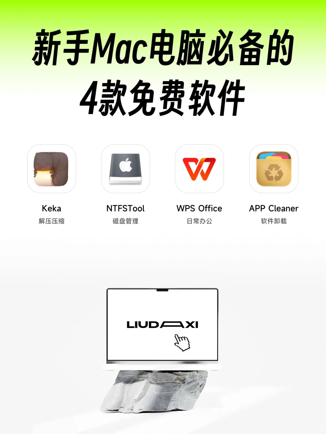 新手Mac电脑必备的4款免费软件