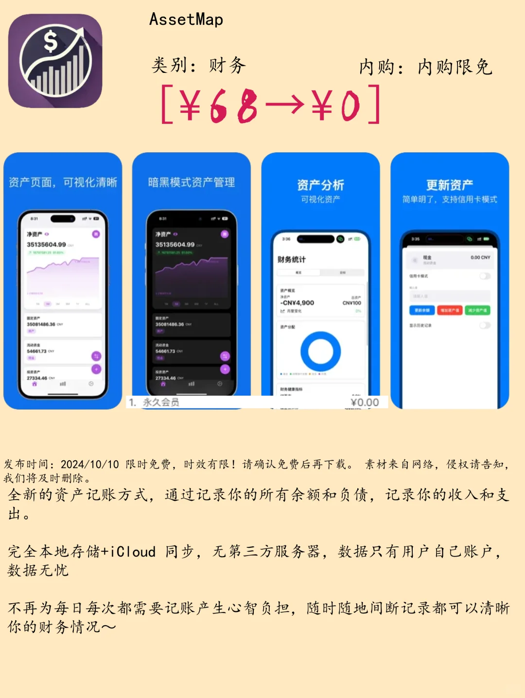 10.10 iOS限免：健身规划与个人效率工具集