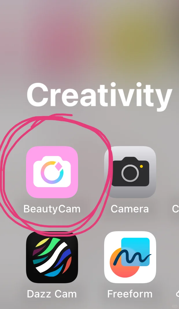 苹果手机求你们都用这个自拍 不锐化拍live