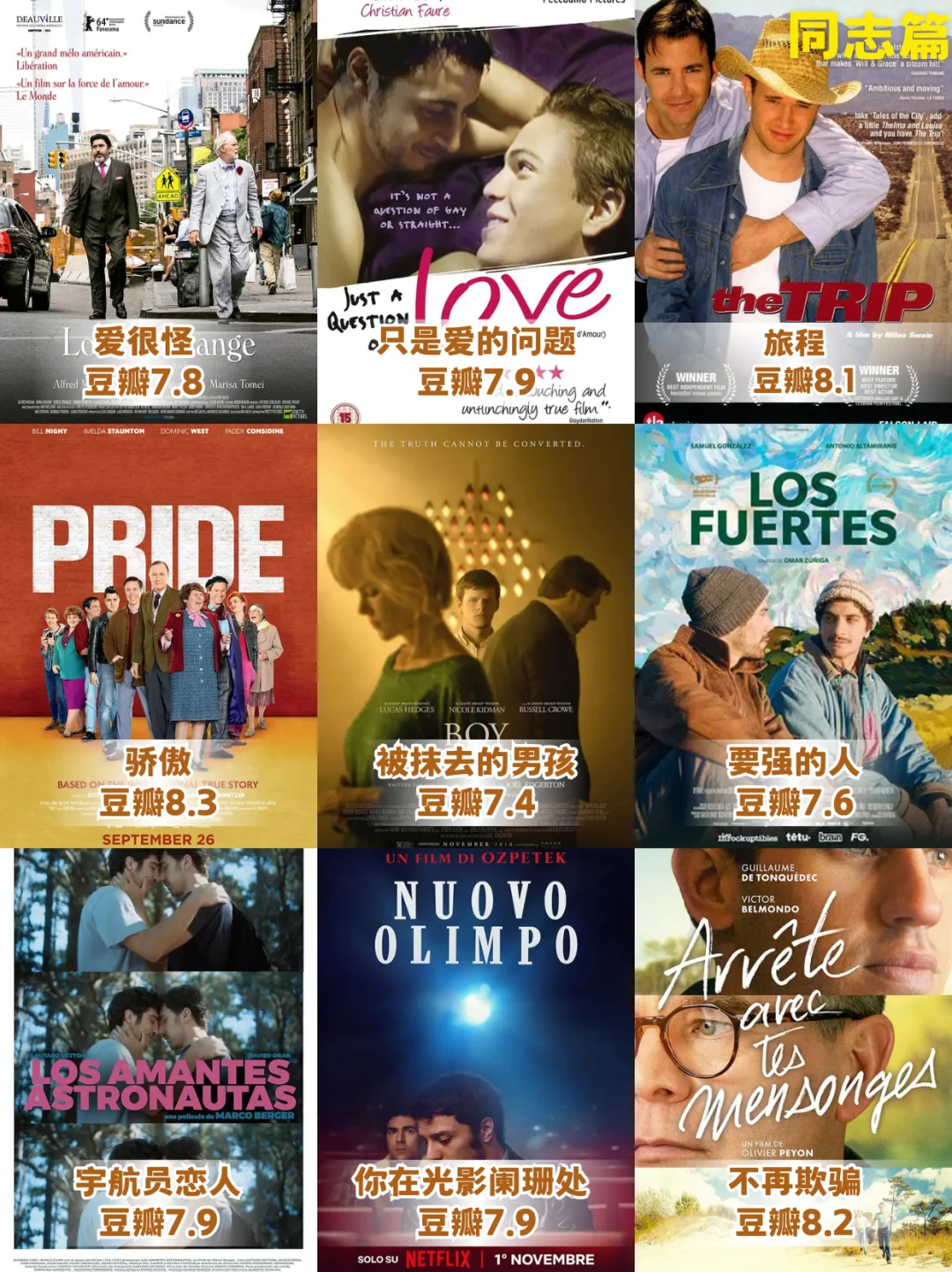 【126部同性电影大合集❗️❗️❗️】